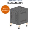 100-SV038BK 機器収納ボックス サンワダイレクト 75282615