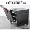 100-SV038BK 機器収納ボックス サンワダイレクト 75282615
