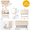 100-ERD052LM デスク 手動昇降 児童向け サンワダイレクト 75282685