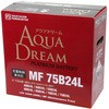 MF 75B24L-PC �[�d����ԑΉ� PLATINUM CAR BATTERY (��ԃR�[�e�B���O��:�v���`�i�R�[�g�t) AQUA DREAM(�A�N�A�h���[��) 75298747