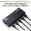 DH-SW4KP41BK HDMI切替器(4ポート) PC ゲーム機 マルチディスプレイ ミラーリング 専用リモコン付き エレコム 75353338