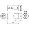 27004 8.130 27004_丸シャンクホルダ 上部クランプねじ Citizen machine用 グーリング 75375171