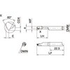 27139 8.002 27139_内径メートル並目ねじ加工用 ソリッドバー さらい刃付き グーリング 75376221