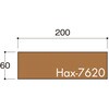 HAX7620BN プレート正面付タイプ アルミブロンズ無地 光 75381961