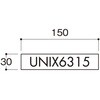 UNIX6315N プレート正面付タイプ 光 75385226
