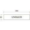 UNIX6630N プレート正面付タイプ 光 75385391