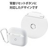 AVA-AP3TSWH AirPods ��3���� �P�[�X �J�o�[ �^�t�X���� �Ռ��z�� �J���r�i�t ���C�����X�[�d�� MagSafe�[�d�� �����h�~ �G���R�� 75402259