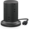 電源タップ コンセント×8個口 (USB-C×2 USB-A×3) 45W タワー型 エレコム