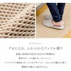 1010658 厚手のワッフル織りキッチンマット アイメディア 75416611