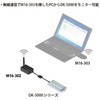 M16-302 DK5000用ワイヤレスエンドデバイス (DK-5000シリーズ 通信・入力オプション) ライン精機 75417338