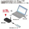 M16-602 DK5000用ワイヤレス・センサ入力デバイス (DK-5000シリーズ 通信・入力オプション) ライン精機 75417381