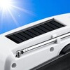 800-LED100 LEDライト 多機能防災ラジオ付き 手回し/USB/ソーラー対応 サンワダイレクト 75418160