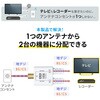500-AT005K 分配器 アンテナ用 サンワダイレクト 75418187