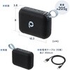 400-SP125BL スピーカー Bluetooth ポータブル防水 サンワダイレクト 75418230