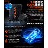 P004-Blue-5L-36V 空調冷風服セット(長袖タイプウェア&36vバッテリーファン付き) COVELL(コベル) 75428021