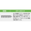 SP4-3841 ス-パ-万能ビス スプ-ンネジ SUS410/サラフレキ頭 パシペ-ト処理 スプーンポイント 粗目ねじ山(コースねじ山) コクブ 75444130