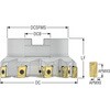 R220.94-0100-LO12-9A フライス スクエアT4カッタ― R220．94-12 セコ・ツールズ・ジャパン 75445076