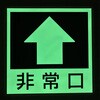 YCHS-3030 中輝度蓄光 床面避難誘導ステッカー【JIS JB規格品】 TRUSCO 75460546