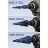 MSD-422CO 六角軸ステップドリル コバルト 萬新 75460835