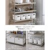 MWS-80633(GG/GG) ウッドシェルフ ラック 高さ調節可能 YAMAZEN(山善) 75461219