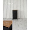 RSDM-S343YABK/BR 木製 天板付き ルームス チェスト スリム サンカ 75461395