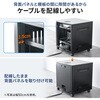 100-SV039BK 機器収納ボックス サンワダイレクト 75461858