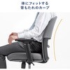 150-SNCM67BK チェア メッシュタイプ サンワダイレクト 75461910