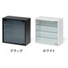 100-CUBEH9BK 収納ボックス キューブ型 サンワダイレクト 75461919