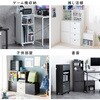 100-CUBEG11BK 収納ボックス キューブ型 開閉蓋付 サンワダイレクト 75462016