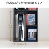 100-CUBEG12BK 収納ボックス ゲーム機用 サンワダイレクト 75462041