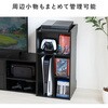 100-CUBEG12BK 収納ボックス ゲーム機用 サンワダイレクト 75462041
