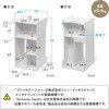 100-CUBEG12BK 収納ボックス ゲーム機用 サンワダイレクト 75462041