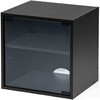 100-CUBEF3BK 収納ボックス キューブ型 サンワダイレクト 75462190