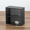 100-CUBEH7BK 収納ボックス キューブ型 サンワダイレクト 75462217