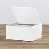 100-CUBEF5W 収納ボックス キューブ型 開閉蓋付小型 サンワダイレクト 75462251