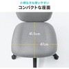 150-SNC138NV チェア オフィス向け ファブリック サンワダイレクト 75462339