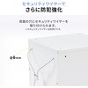 100-LBOX009W セキュリティボックス 小窓付き サンワダイレクト 75462348