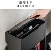 100-CUBEH10BK 収納ボックス キューブ型 開閉蓋付小型 サンワダイレクト 75462366