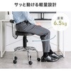 150-SNCH63W ラウンドスツール サンワダイレクト 75462427