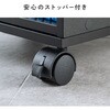 100-CUBEF6W 収納ボックス キューブ型 キャスターユニット サンワダイレクト 75462436