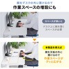 100-TOK008BK 肘置き台 クランプ式 折りたたみ サンワダイレクト 75462549
