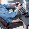 100-TOK009BK 肘置き台 クランプ式 サンワダイレクト 75462601