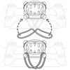 MNT3.0_UNI Moto II ユニバーサルストラップマウント ビーライン 75472428