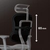 EHP2-LAM-DR-GF-GN【PU】新基盤 エルゴヒューマン プロ2 ロータイプ エルゴヒューマン(Ergohuman) 75493401