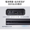 BTL-RDC43 モバイルバッテリー USB PD対応 AC85W/PD65W サンワサプライ 75494006