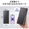 BTL-RDC43 モバイルバッテリー USB PD対応 AC85W/PD65W サンワサプライ 75494006