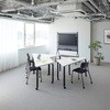 VAR-M1512T-GOW ミーティング用テーブル〈バルマII〉 LION (ライオン事務器) 75495135