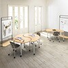 VAR-M1512T-GOW ミーティング用テーブル〈バルマII〉 LION (ライオン事務器) 75495135