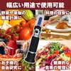 BRIX-SALT-METER 糖度・塩分計 糖度 塩分濃度 屈折計 自動温度補正 ブロードウォッチ 75536146