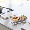 10337 電子レンジ対応連結できる洗いやすい下ごしらえ調理トレー タワー 深型 2個組 クリア 山崎実業 75549340